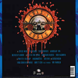 Guns 'N Roses - Use Your Illusion II 2x Vinyl LP Record