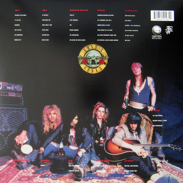 Guns 'N Roses - Appetite For Destruction Vinyl LP Record