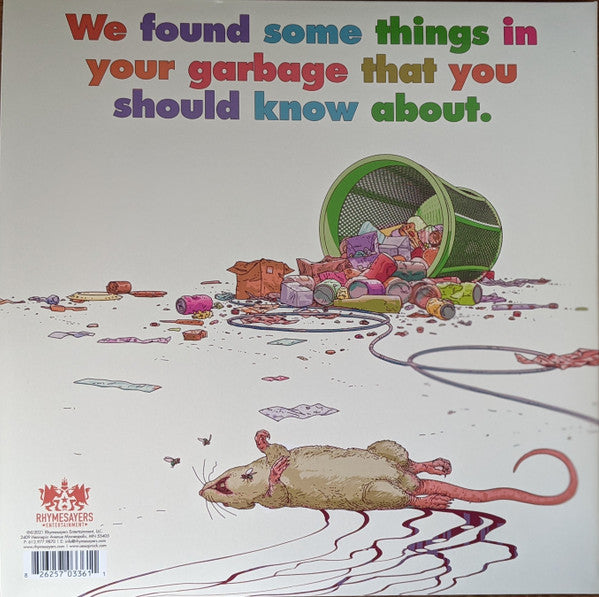 Aesop Rock X Blockhead – Garbology 2x Vinyl LP Record