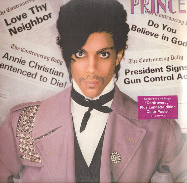 Prince ‎– Controversy [180G w/ Poster] Vinyl LP Record