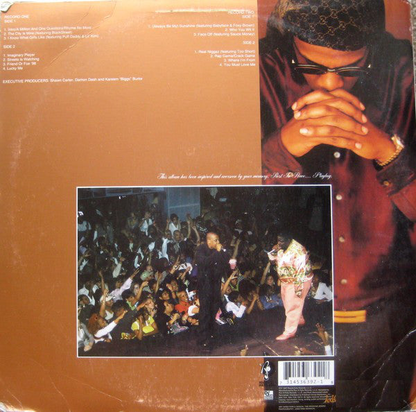Jay-Z - In My Lifetime, Vol 1 2x Vinyl LP Record