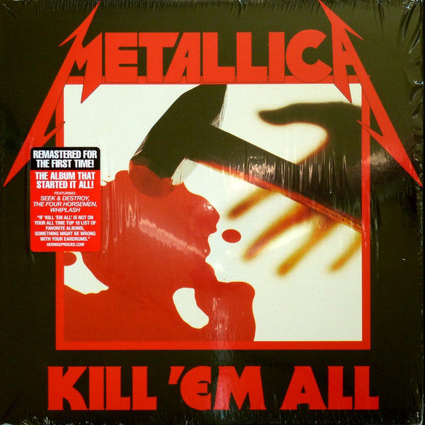 LLICA / Kill ’Em All / LP レコード METALLICA - KILL 'EM ALL - VINYL LP – Rock & Roll Hall of Fame