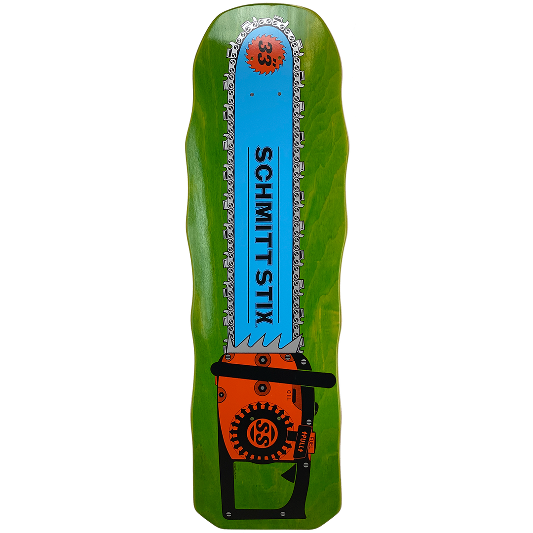 Schmitt Stix Chainsaw 10" Skateboard Deck