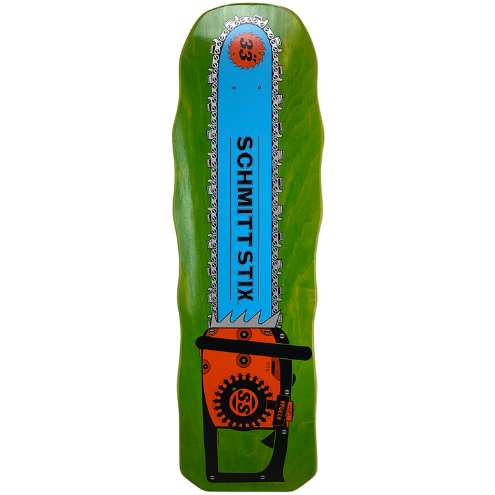 Schmitt Stix Chainsaw 10" Skateboard Deck