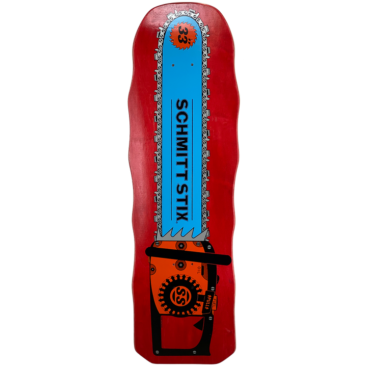 Schmitt Stix Chainsaw 10" Skateboard Deck