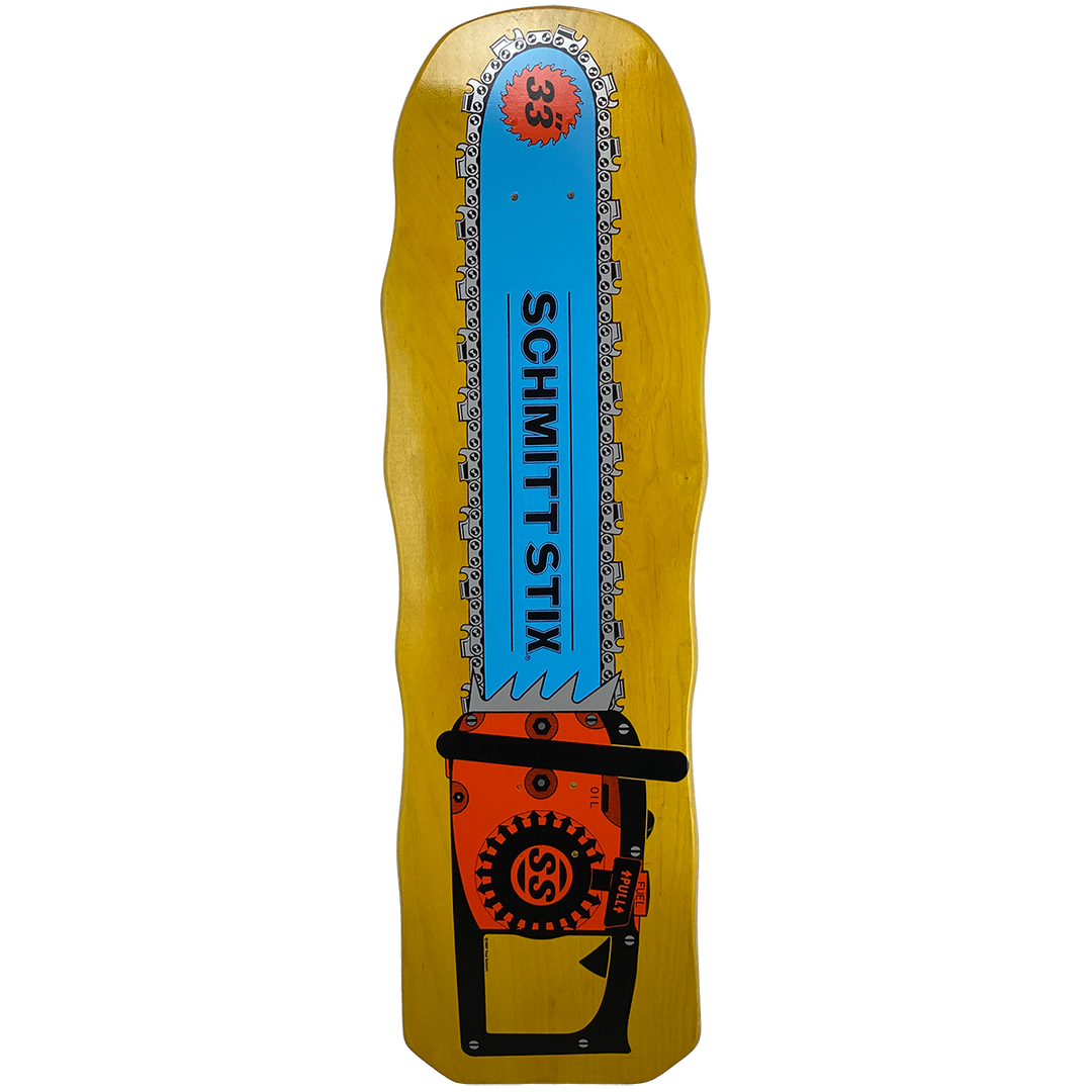 Schmitt Stix Chainsaw 10" Skateboard Deck