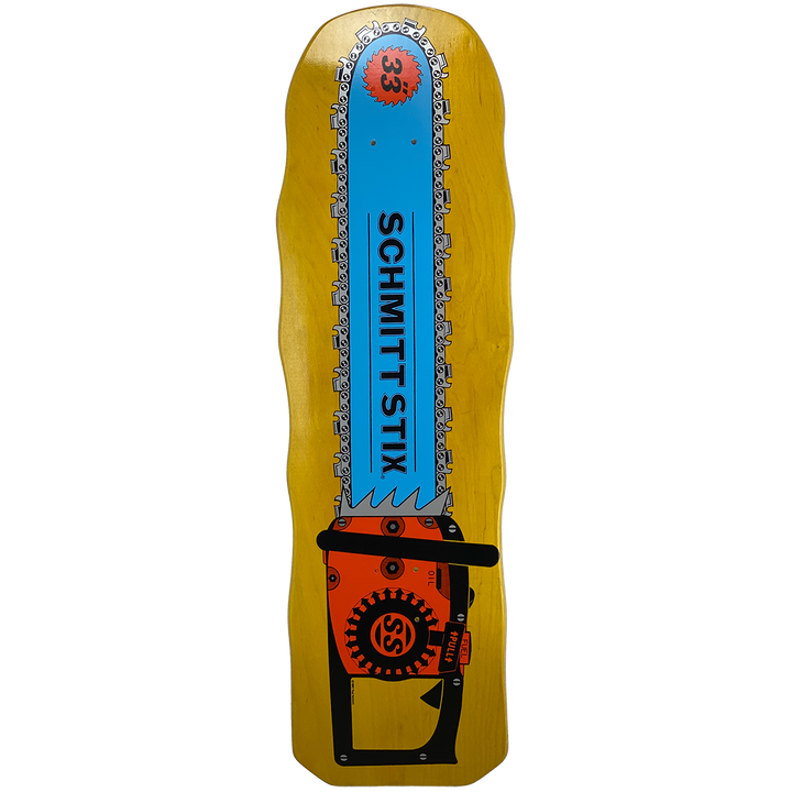 Schmitt Stix Chainsaw 10" Skateboard Deck