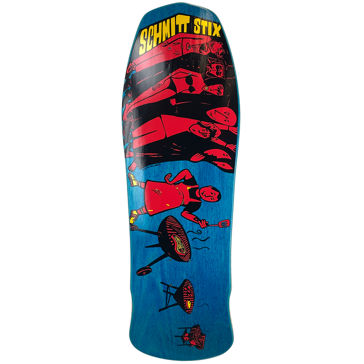 Schmitt Stix Joe Lopes BBQ 10.125" Skateboard Deck