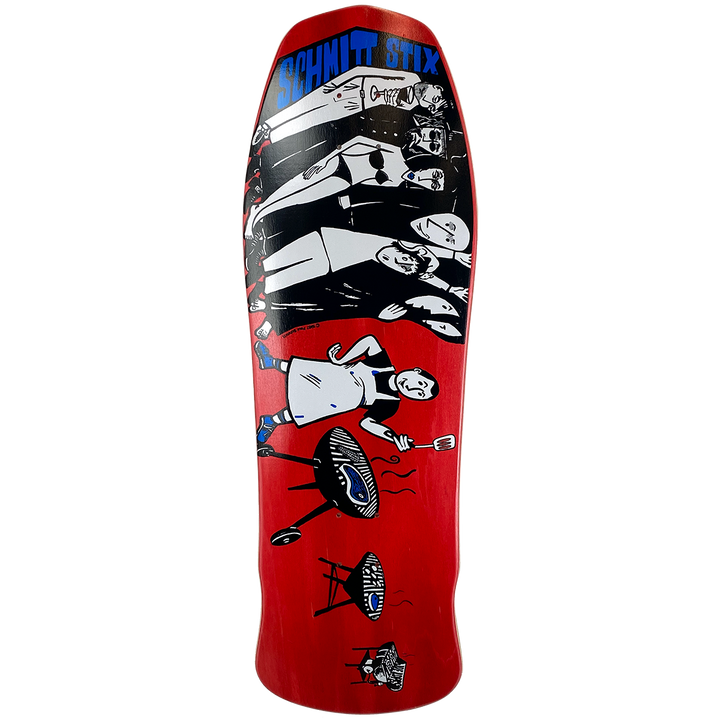 Schmitt Stix Joe Lopes BBQ 10.125" Skateboard Deck