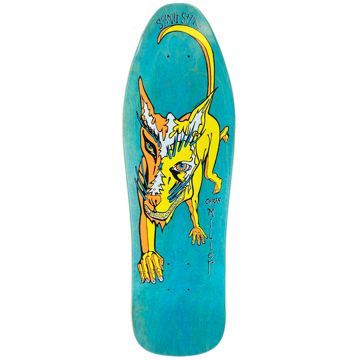 Schmitt Stix Chris Miller Dog Mini 9.125" Skateboard Deck