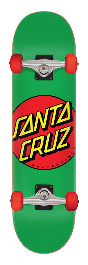 Santa Cruz Classic Dot Mid Sk8 7.8" Complete Skateboard