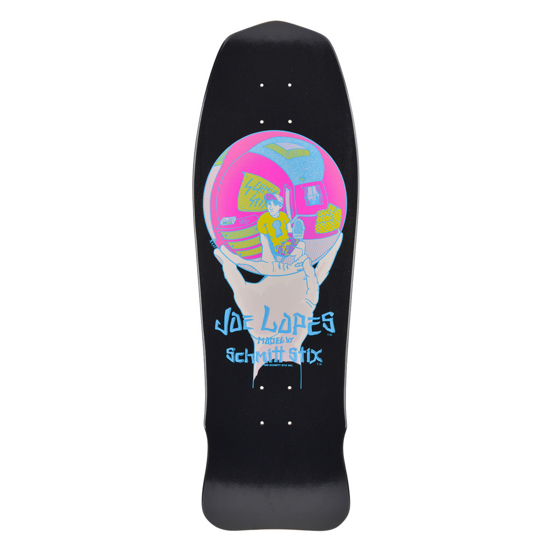 Schmitt Stix Joe Lopes Crystal Ball 9.875" Skateboard Deck