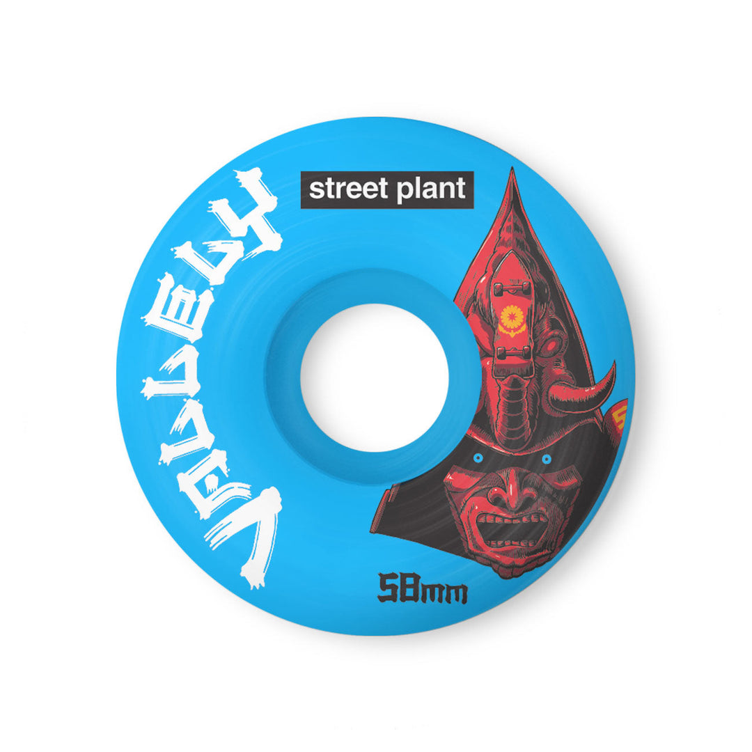 Street Plant Mike Vallely "Samurai" 58mm 101a Skateboard Wheels