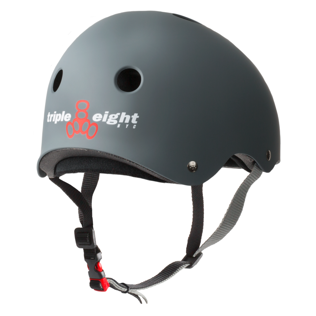 Triple Eight Rubber Certified Sweatsaver Skateboard Helmet