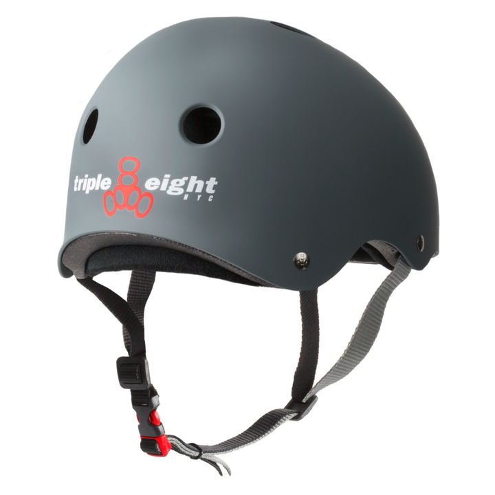 Triple Eight Rubber Certified Sweatsaver Skateboard Helmet