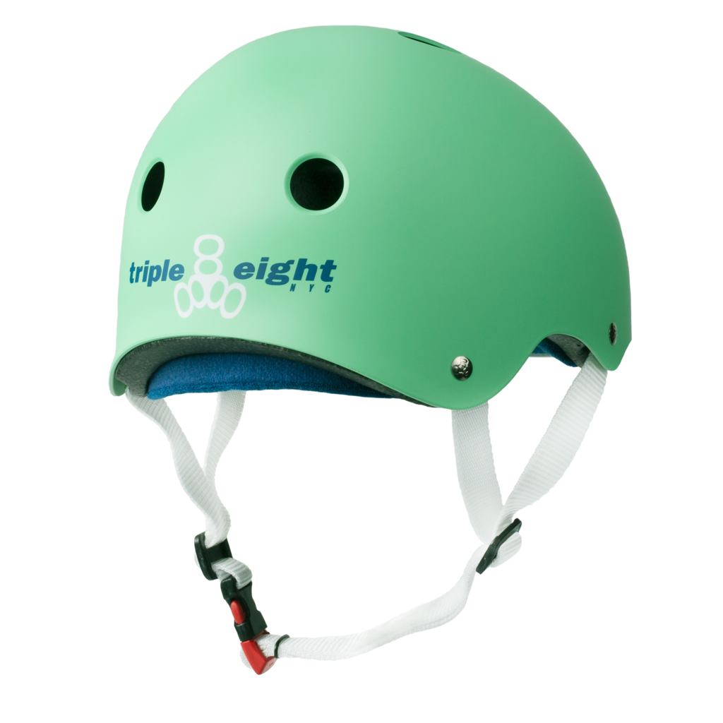 Triple Eight Rubber Certified Sweatsaver Skateboard Helmet