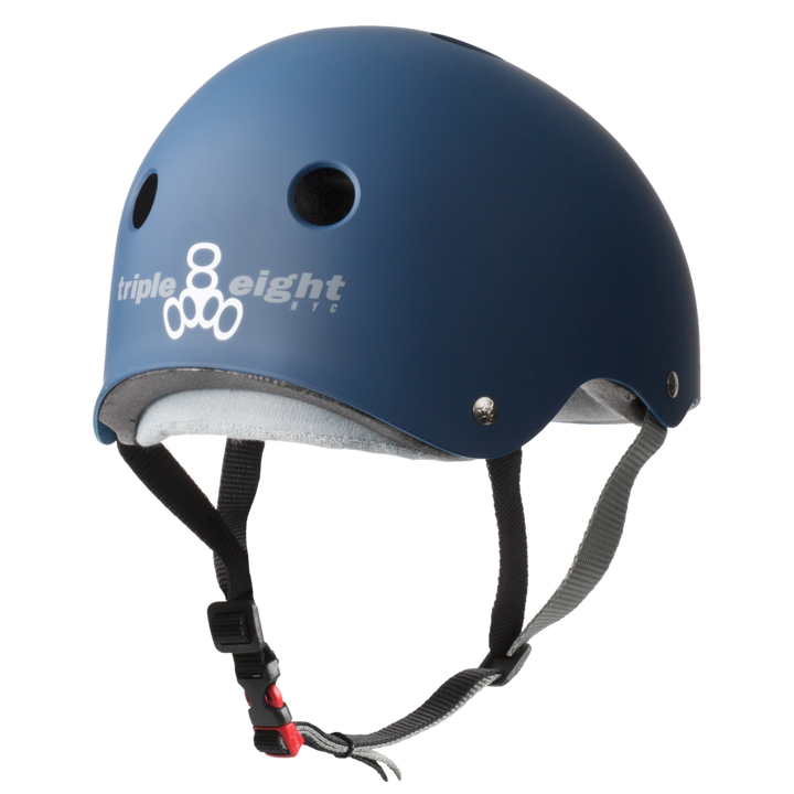 Triple Eight Rubber Certified Sweatsaver Skateboard Helmet
