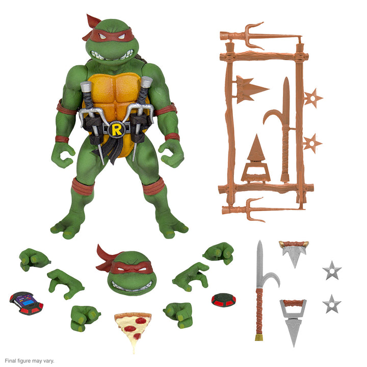 Super7 x Teenage Mutant Ninja Turtles Ultimates Raphael V2 Action Figure TMNT