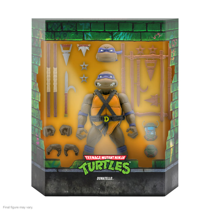 Super7 x Teenage Mutant Ninja Turtles Ultimates Donatello Wave 4 Action Figure TMNT