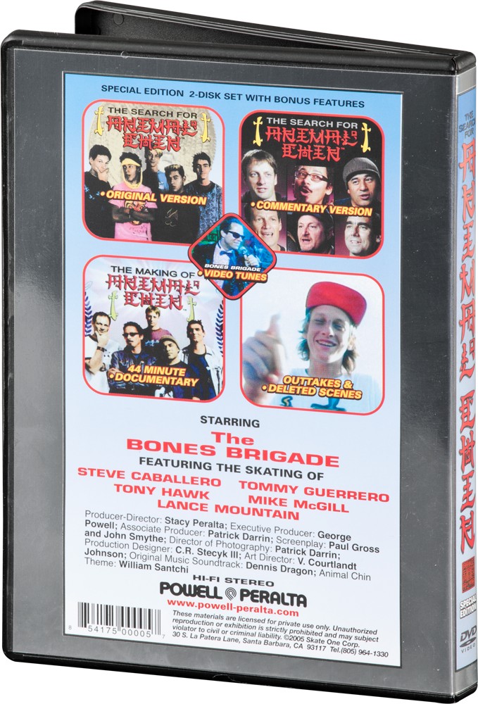 Powell Peralta Animal Chin Special Edition DVD