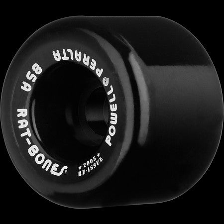 Powell Peralta Rat Bones 60mm 85a Black Skateboard Wheels