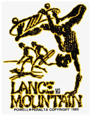 Powell Peralta Bones Brigade Lance Mountain Future Primitive Sticker