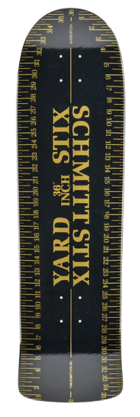 Schmitt Stix Yard Stick 9.625" x 36" Skateboard Deck