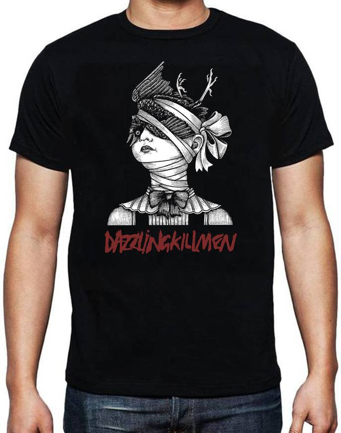Band T's Dazzling Killmen "Crow Head" T-Shirt with SKiN GRAFT back logo - TheDarkSlide