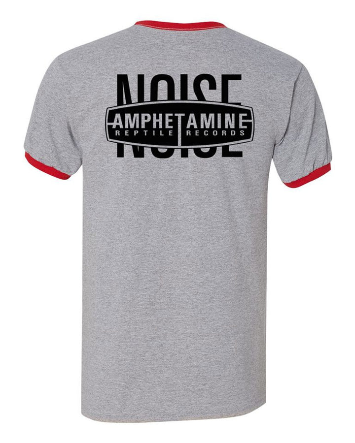 T-shirts Guzzard "Ringer" T-Shirt with AmRep NOISE back logo - TheDarkSlide