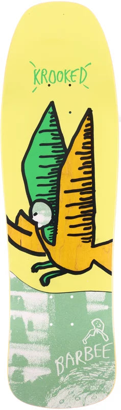 Krooked Barbee Flight 9.5" Skateboard Deck