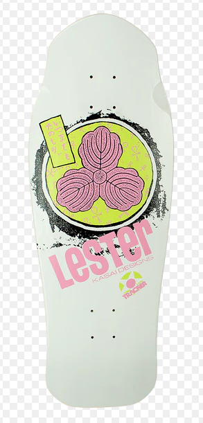Tracker Lester Kasai Oak Leaf 10 3/8" Skateboard Deck