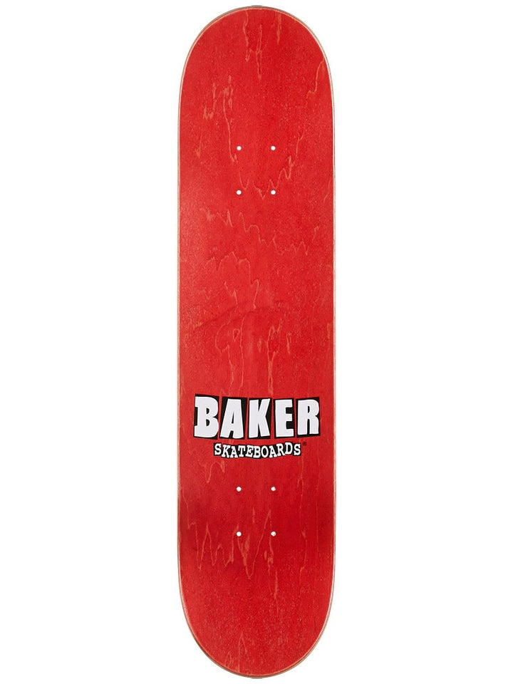 Baker Team Brand Logo White 8.5" Skateboard Deck