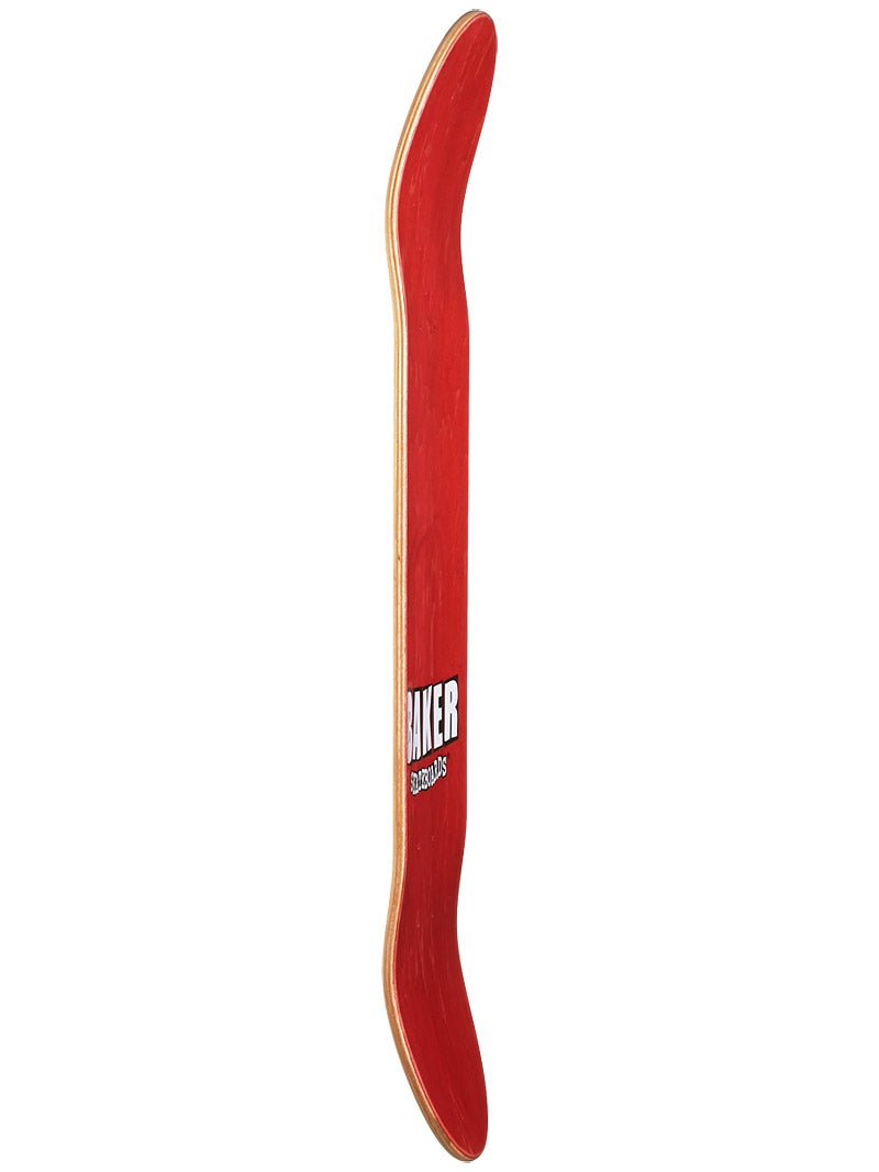 Baker Team Brand Logo White 8.5" Skateboard Deck