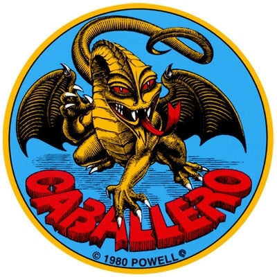 Powell Peralta Steve Caballero Dragon 4" Skateboard Sticker