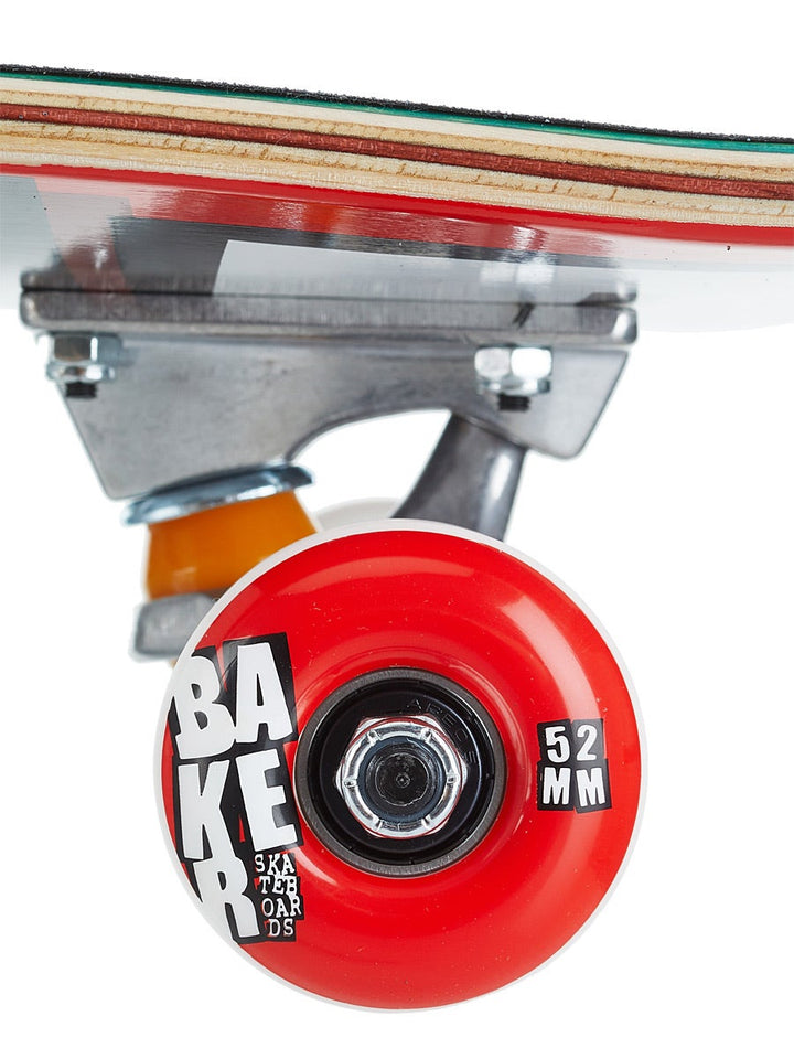 Baker Brand Logo White 7.75" Complete Skateboard