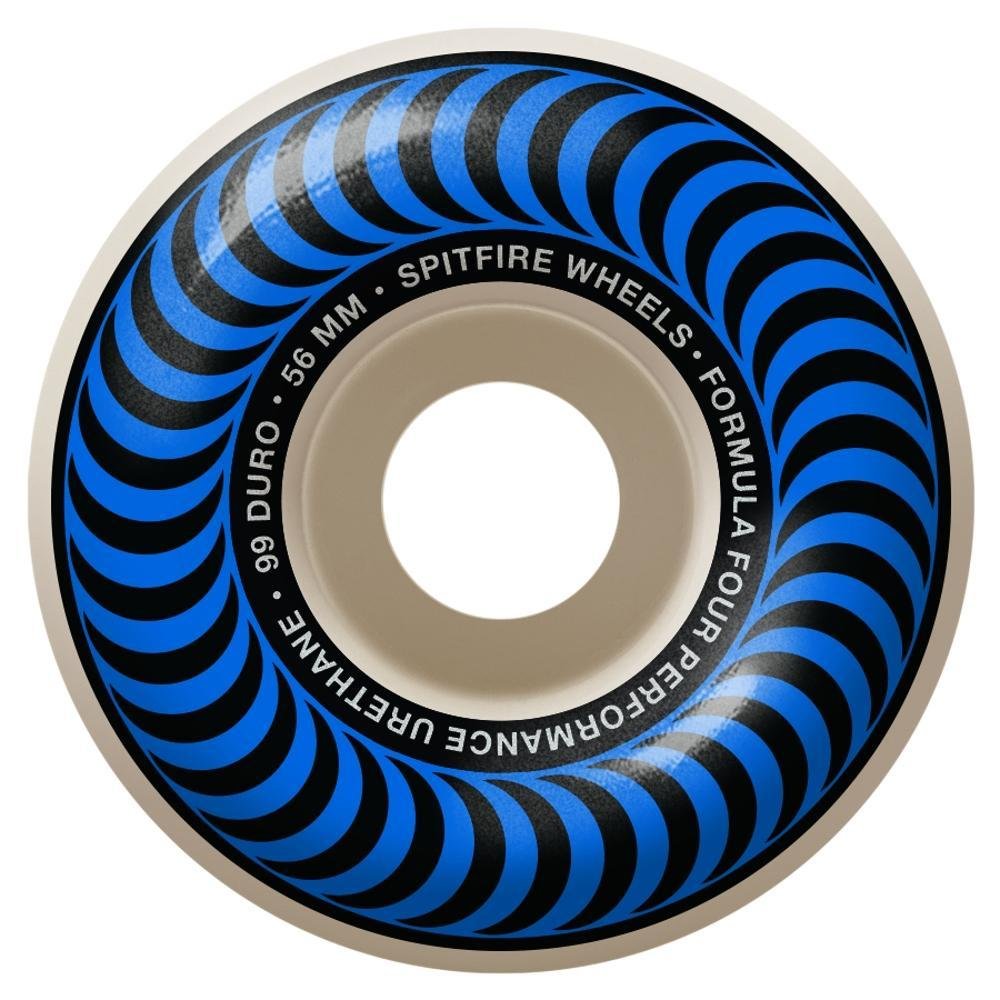 スケートボード Spitfire Formula Four 56mm 99A Classic Spitfire F4 Classic 56mm 99a Skateboard wheels - The Dark Slide